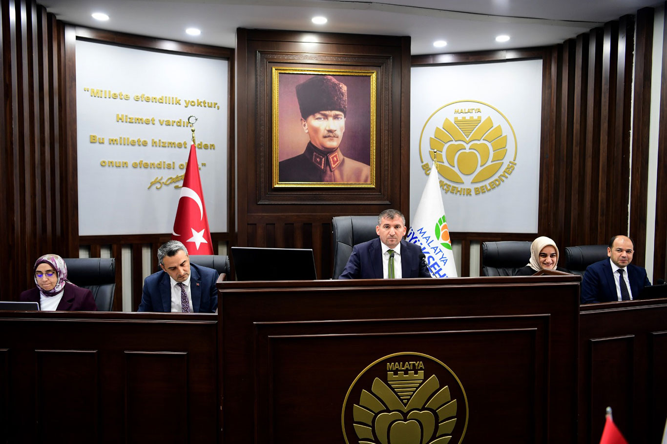 Malatya Büyükşehir Belediyesi nisan ayı meclis toplantısı yapıldı