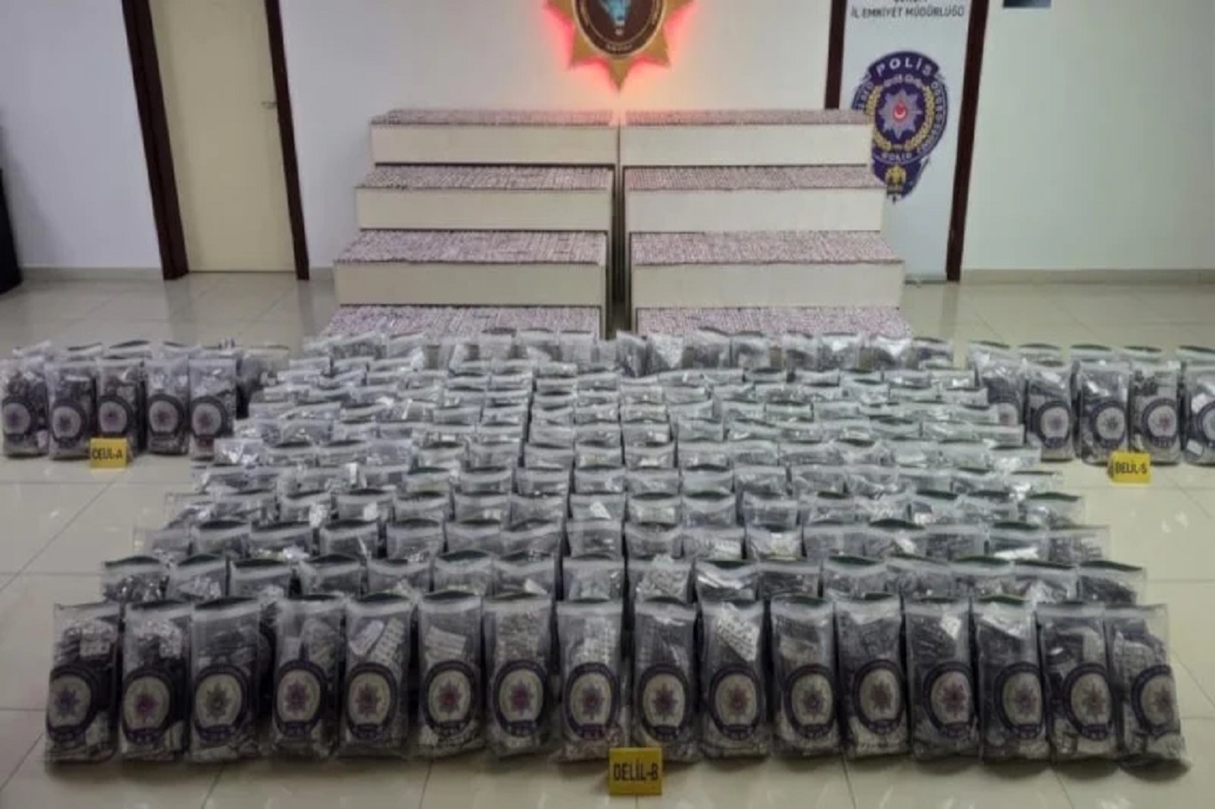 Çorum’da binlerce sentetik ecza ele geçirildi: Bir tutuklama