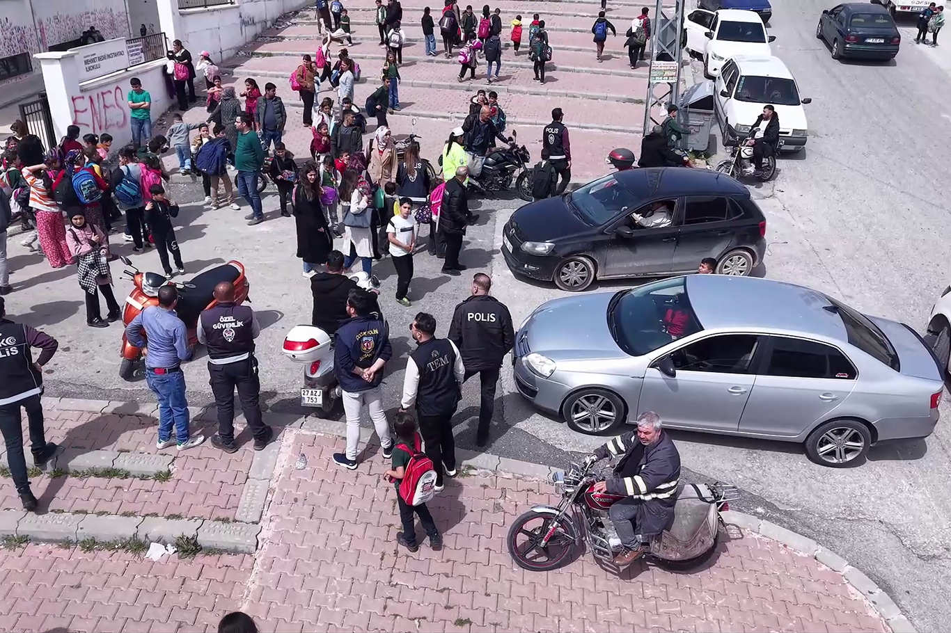 Gaziantep'te okul çevrelerinde denetimler artırıldı