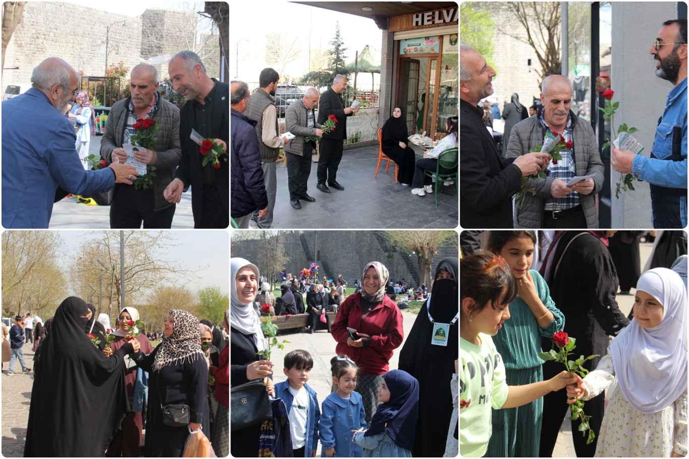 HÜDA PAR İlçe Başkanlığı Sur'da halkı Mevlid-i Nebi etkinliğine davet etti