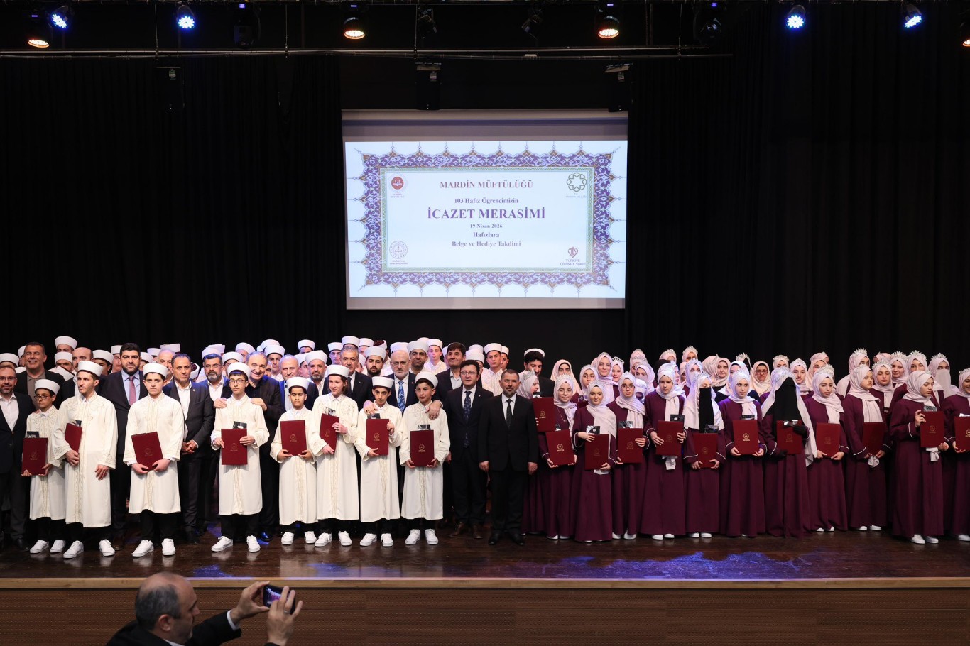 Mardin’de 103 hafız için icazet merasimi düzenlendi 