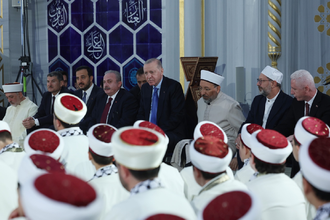 Cumhurbaşkanı Erdoğan, hafızlık icazet törenine katıldı