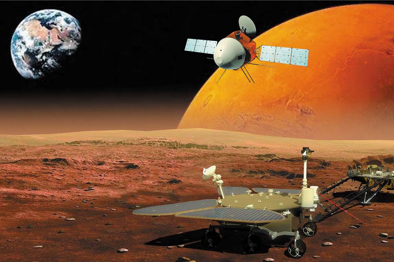 Çin Mars'a keşif aracı göndermeye hazırlanıyor