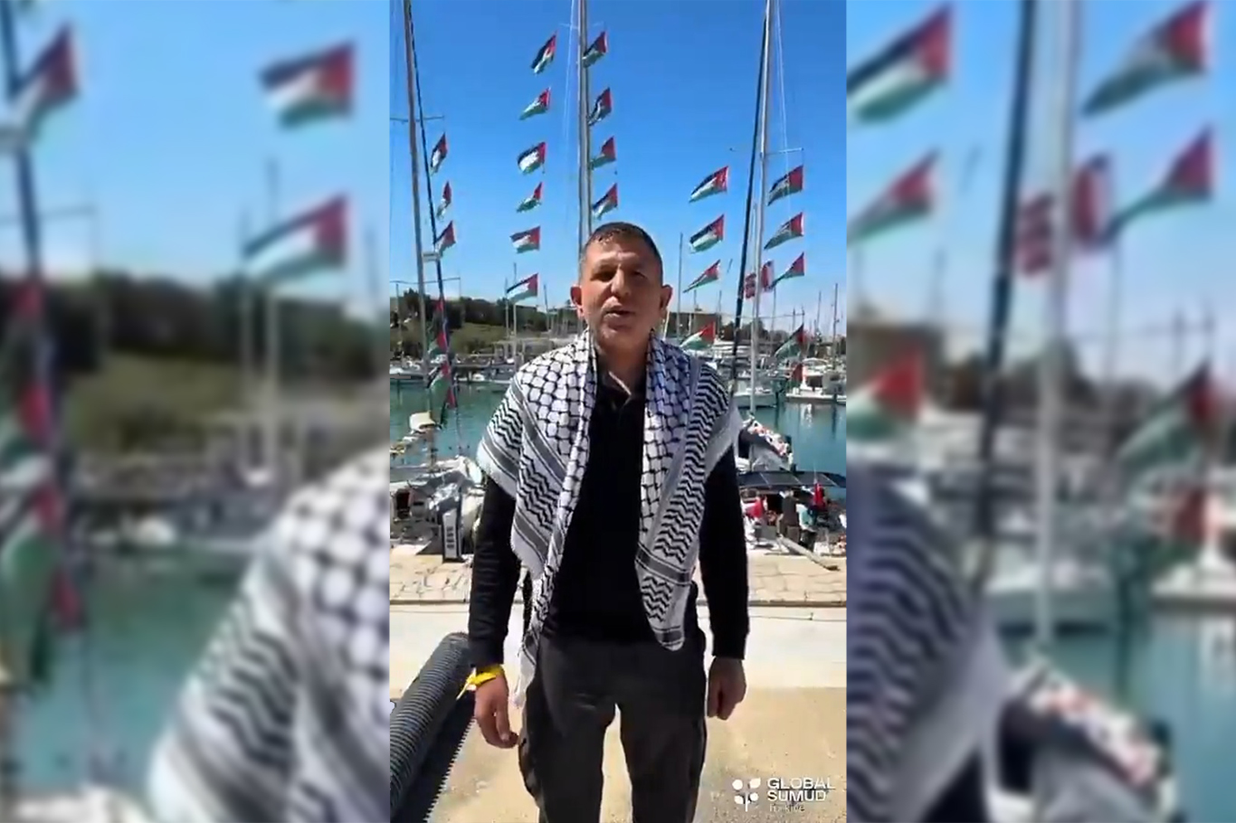 Memur-Sen Diyarbakır İl Başkanı Tekdemir, Sumud Filosuna katıldı