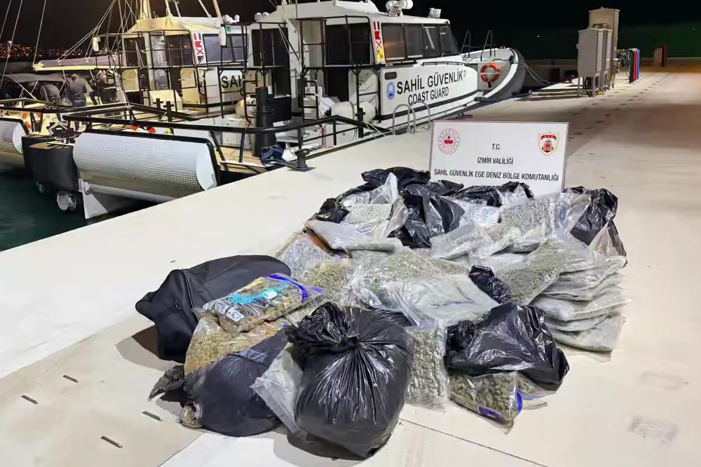 Balıkesi'de 158 kilogram uyuşturucu ele geçirildi