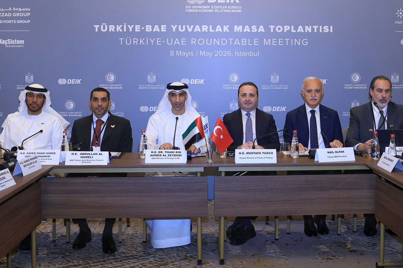 Türkiye-BAE İş Forumu İstanbul’da düzenlendi