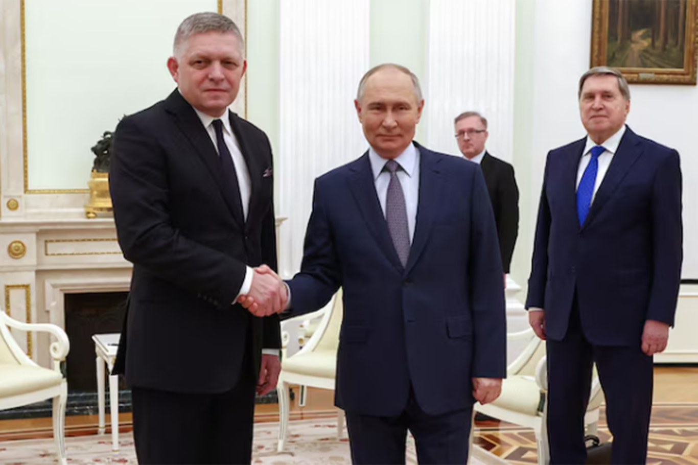 Putin, Slovakya Başbakanı Fico'yu Kremlin'de kabul etti