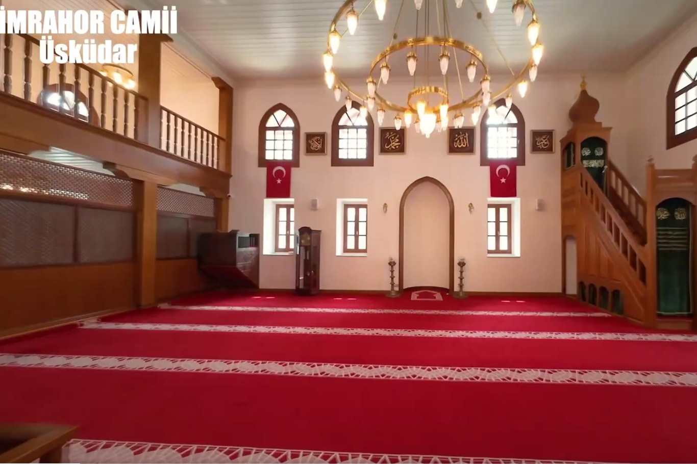 Üsküdar’daki İmrahor Cami restore edilerek yeniden ibadete açıldı