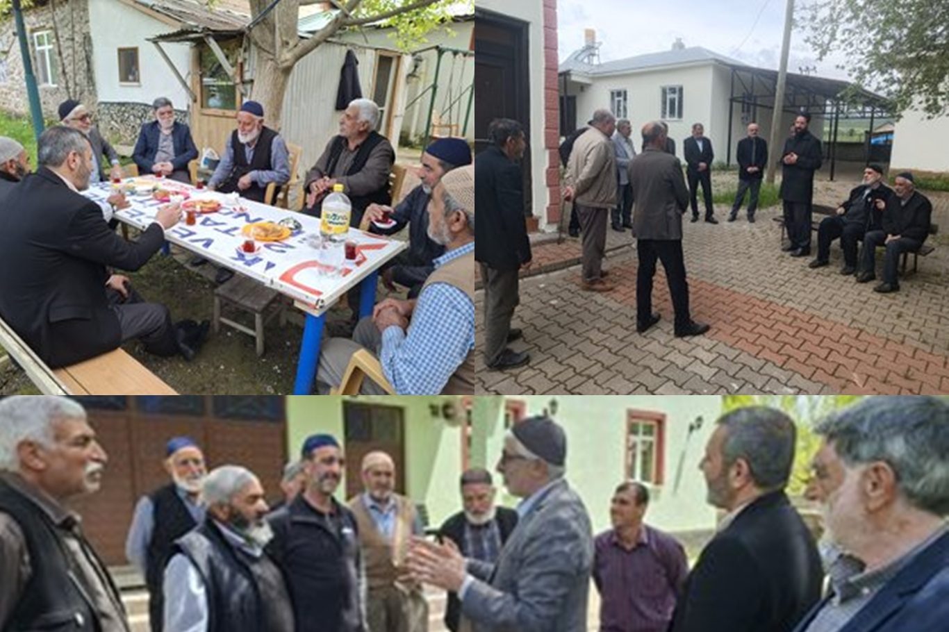 HÜDA PAR Bingöl heyeti köy ve mezraların sorunlarını yerinde inceledi