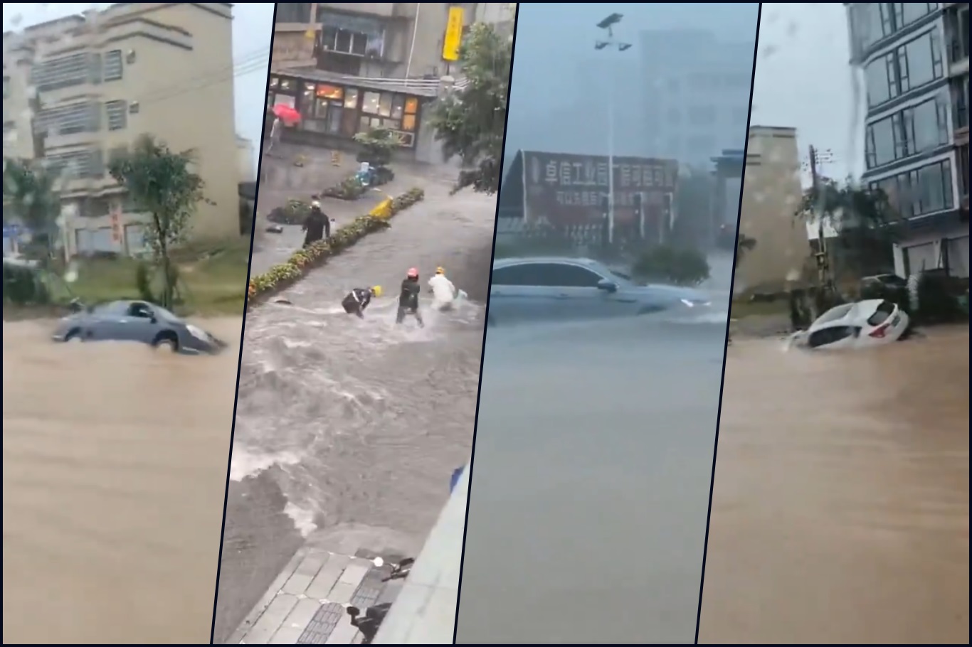Yoğun yağışlar Çin’i vurdu: Selde can kaybı ve kayıplar var