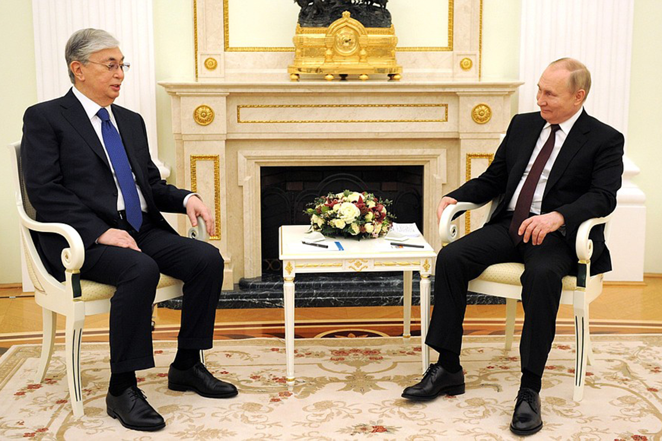 Putin, Kazakistan Cumhurbaşkanı Tokayev ile görüştü