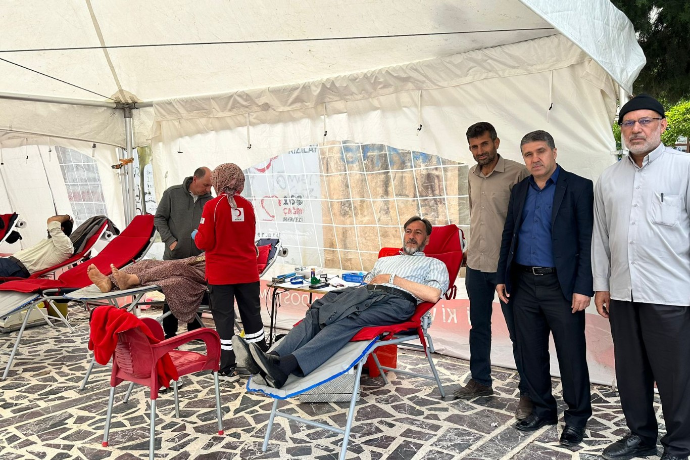 HÜDA PAR Kızıltepe İlçe Teşkilatından kan bağışına destek