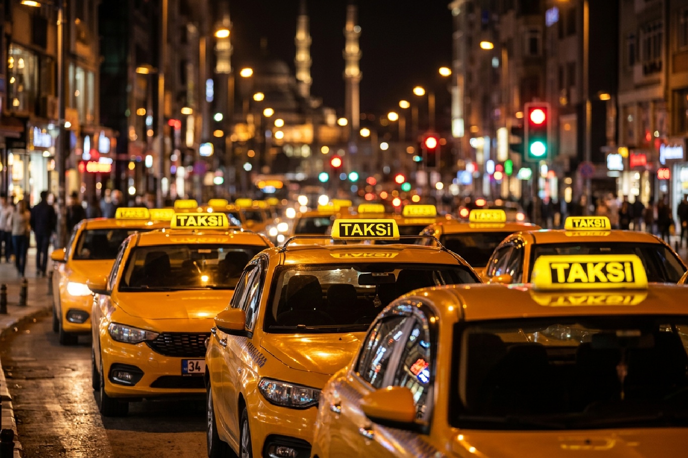Taksimetre açmadan yolcu taşıyan taksi sürücüsüne 95 bin lira ceza kesildi