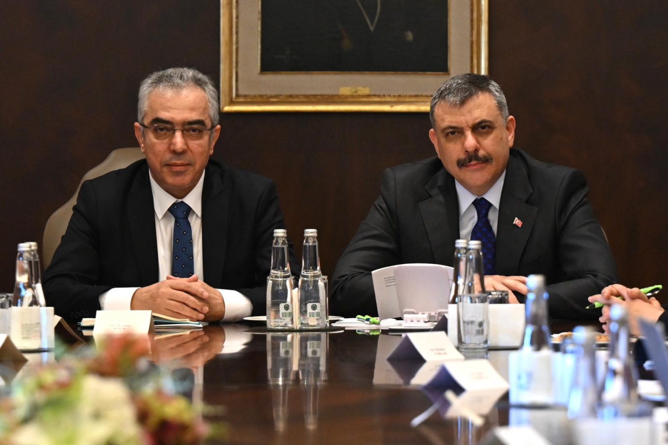 Bakan Çiftçi, Cumhurbaşkanlığı Hukuk Politikaları Kurulu Başkanvekili Uçum ile bir araya geldi