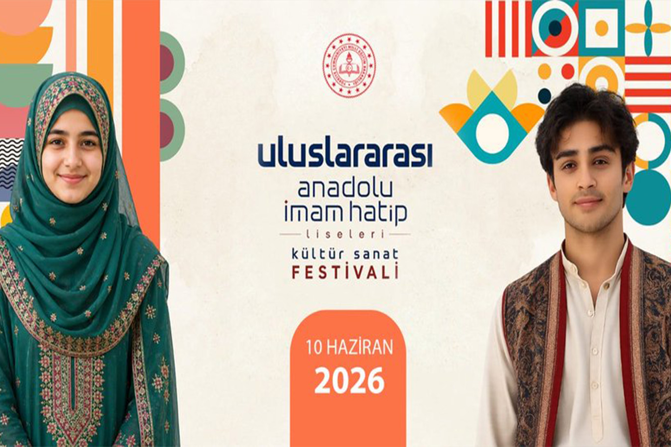 Uluslararası Anadolu İmam Hatip Liseleri Kültür ve Sanat Festivali 10 Haziran’da düzenlenecek
