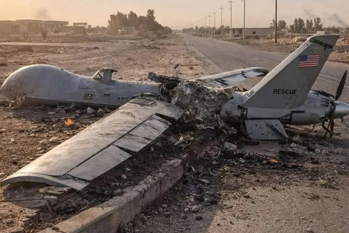 İran hava savunması ABD'ye ait MQ-9 keşif İHA'sını düşürdü