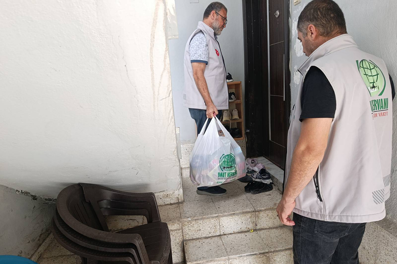 Umut Kervanı Hatay Derneğinden yetim ve ihtiyaç sahiplerine yardım