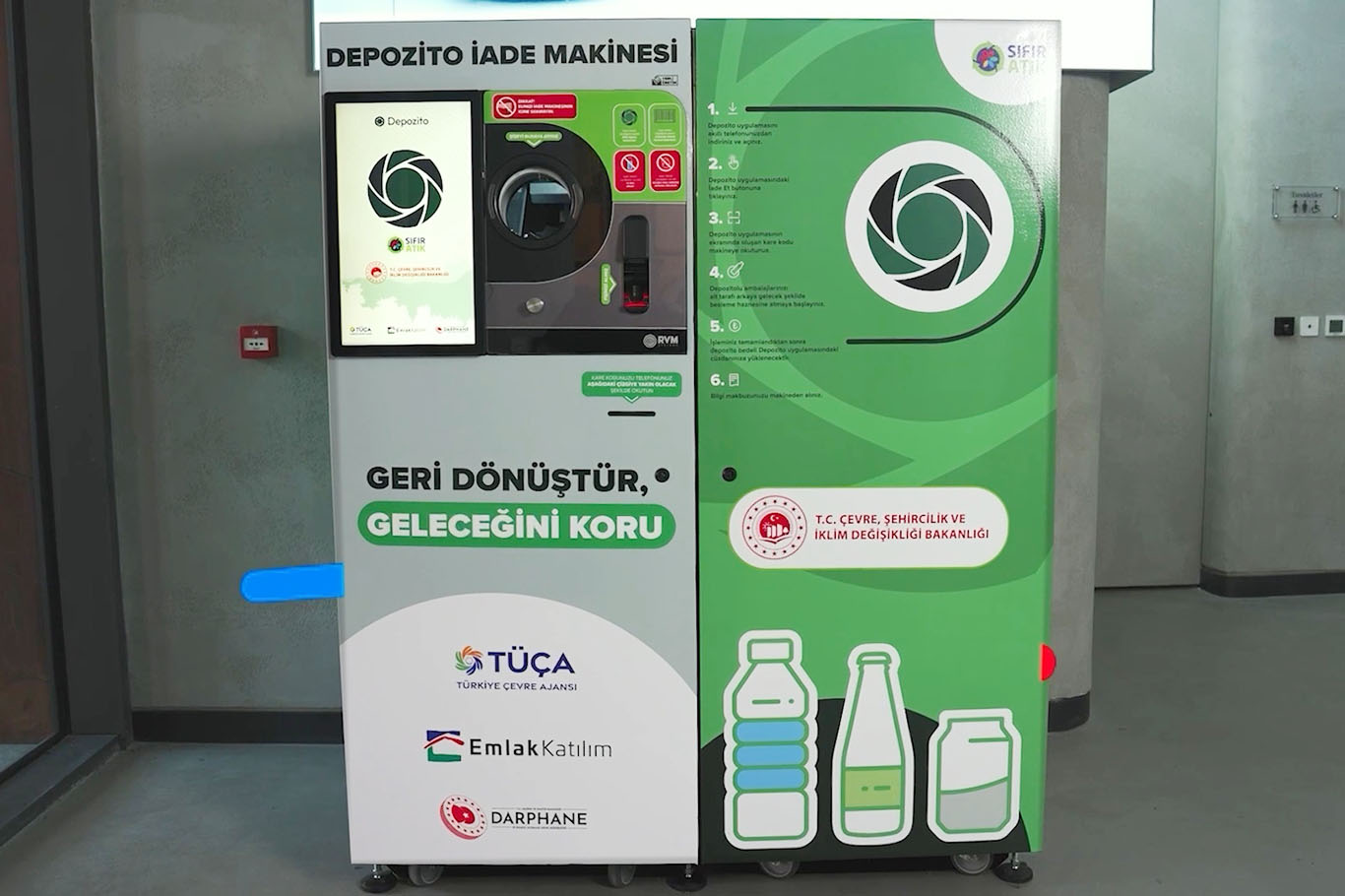 Depozito iade sistemi 81 ilde başladı: Her ambalaja teşvik