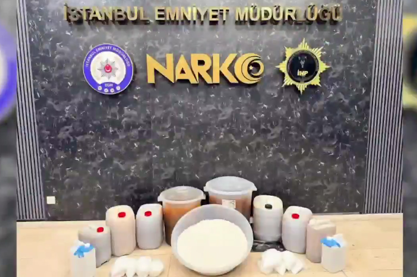 Şişli'de narkotik operasyonu: 239 kilogram uyuşturucu ele geçirildi