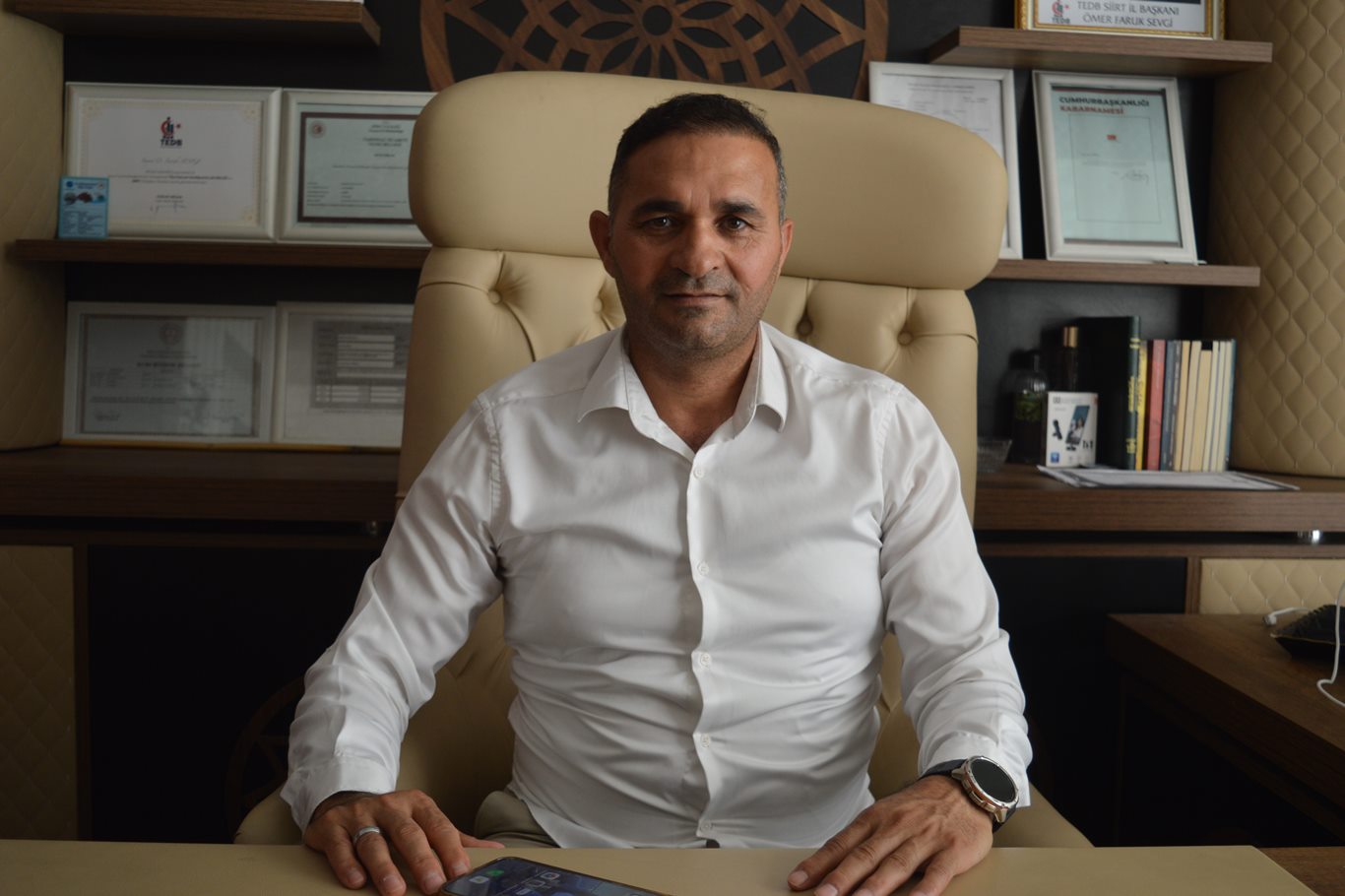 TEDB Siirt İl Temsilcisi Sevgi: İnşaat sektörü dip seviyelerini yaşıyor