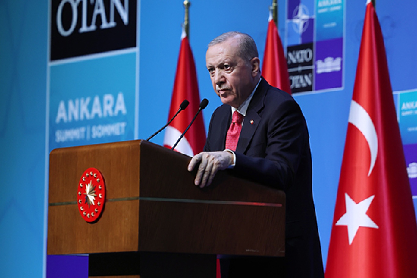 Cumhurbaşkanı Erdoğan'dan NATO Ankara Zirvesi'ne ilişkin paylaşım