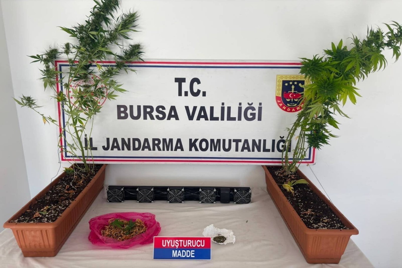 Bursa'da uyuşturucu operasyonu: 3 gözaltı