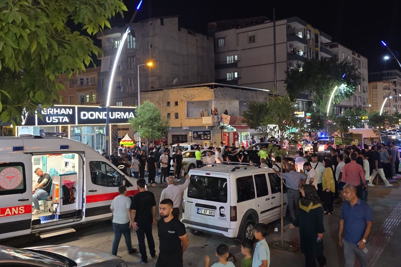 Batman'da iki otomobil çarpıştı: 2 yaralı