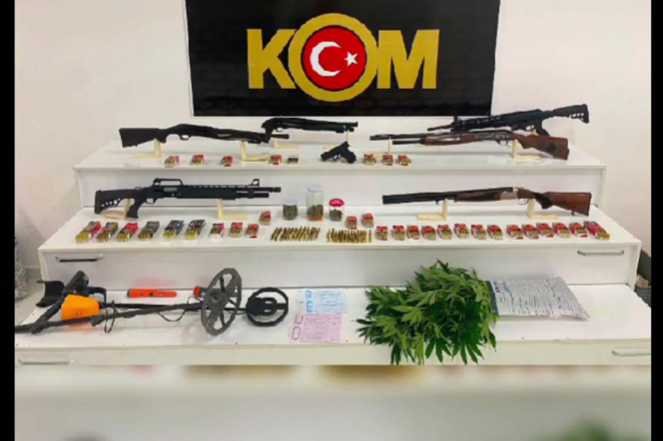Konya'da tefecilik operasyonunda 4 şüpheli yakalandı