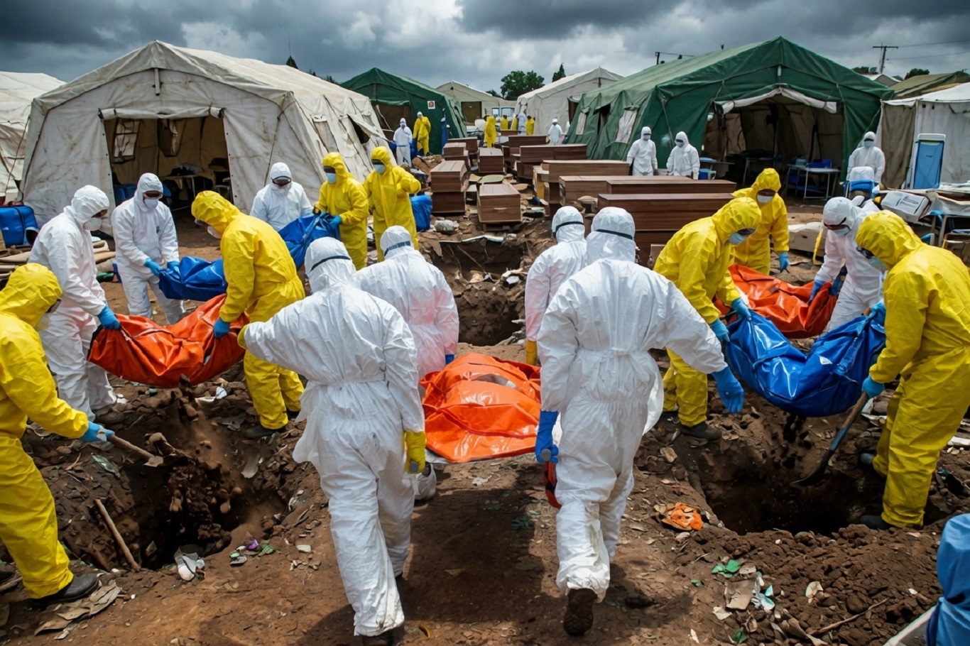 Kongo'da Ebola vakaları artarken yeni aşı için insan denemesi başladı