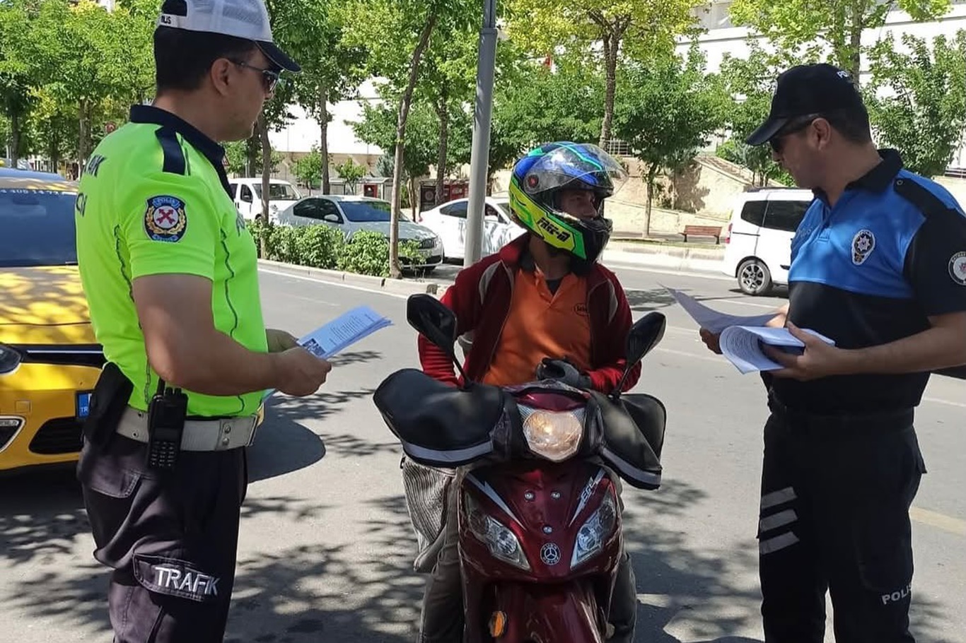 Batman'da 6 ayda 33 bin 521 motosiklet denetlendi