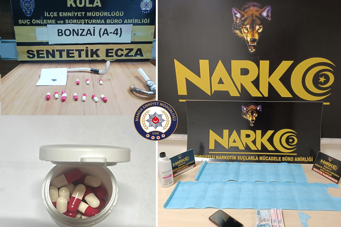 Manisa'da "Narko Alan Uygulaması": 10 şüpheli hakkında adli işlem