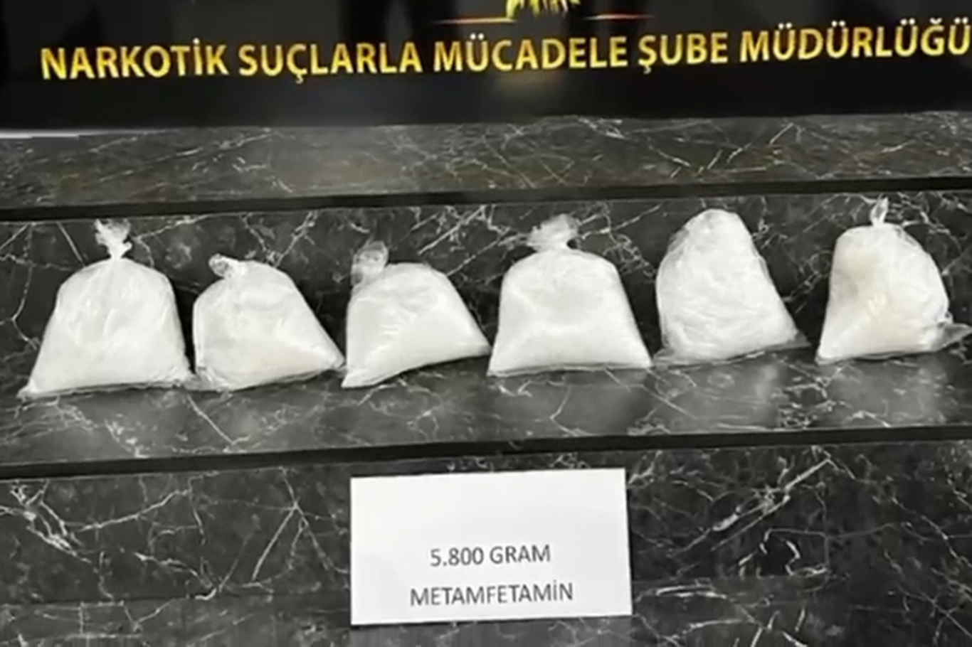 Şırnak'ta tırda 5 kilo 800 gram metamfetamin ele geçirildi