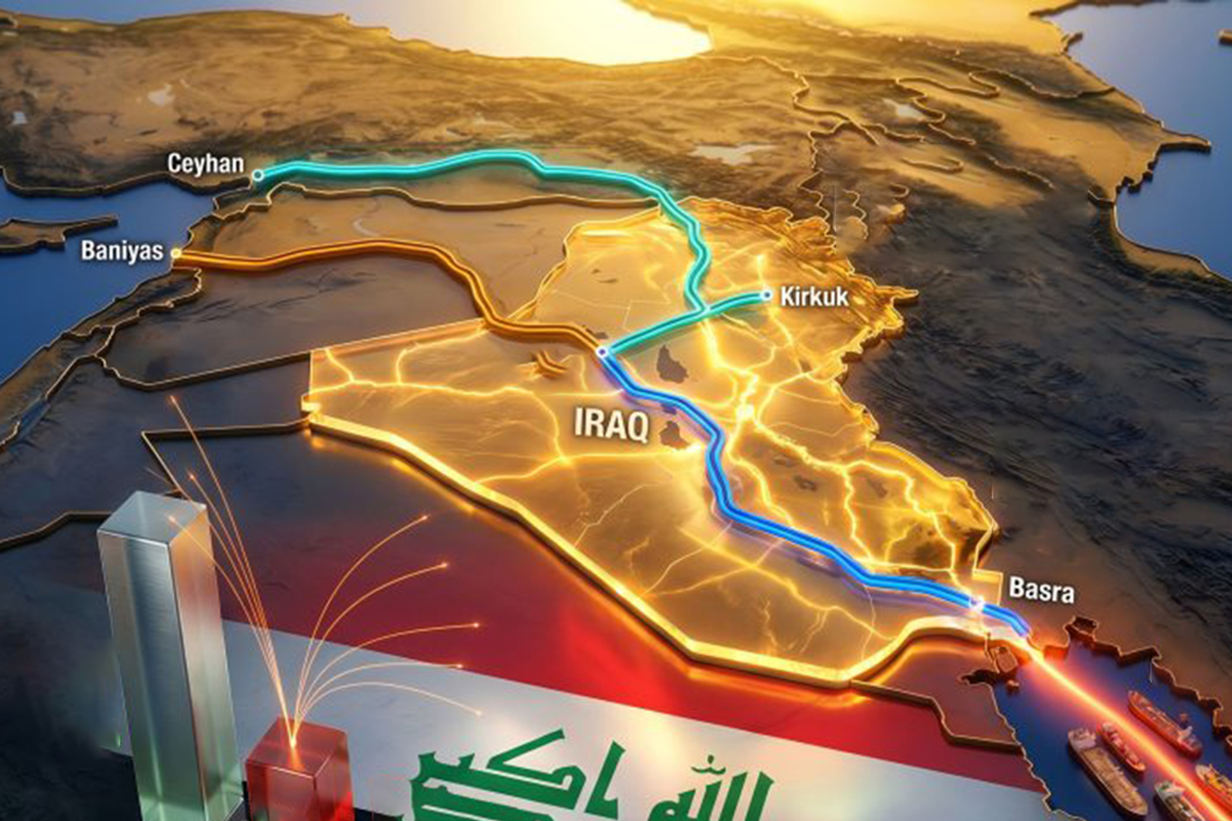 Irak petrol ihracatı için iki yeni güzergâh açmayı planlıyor