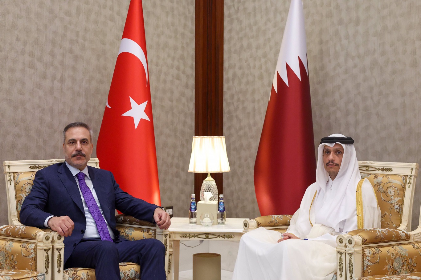 Bakan Fidan, Katarlı mevkidaşı Al Sani ile görüştü