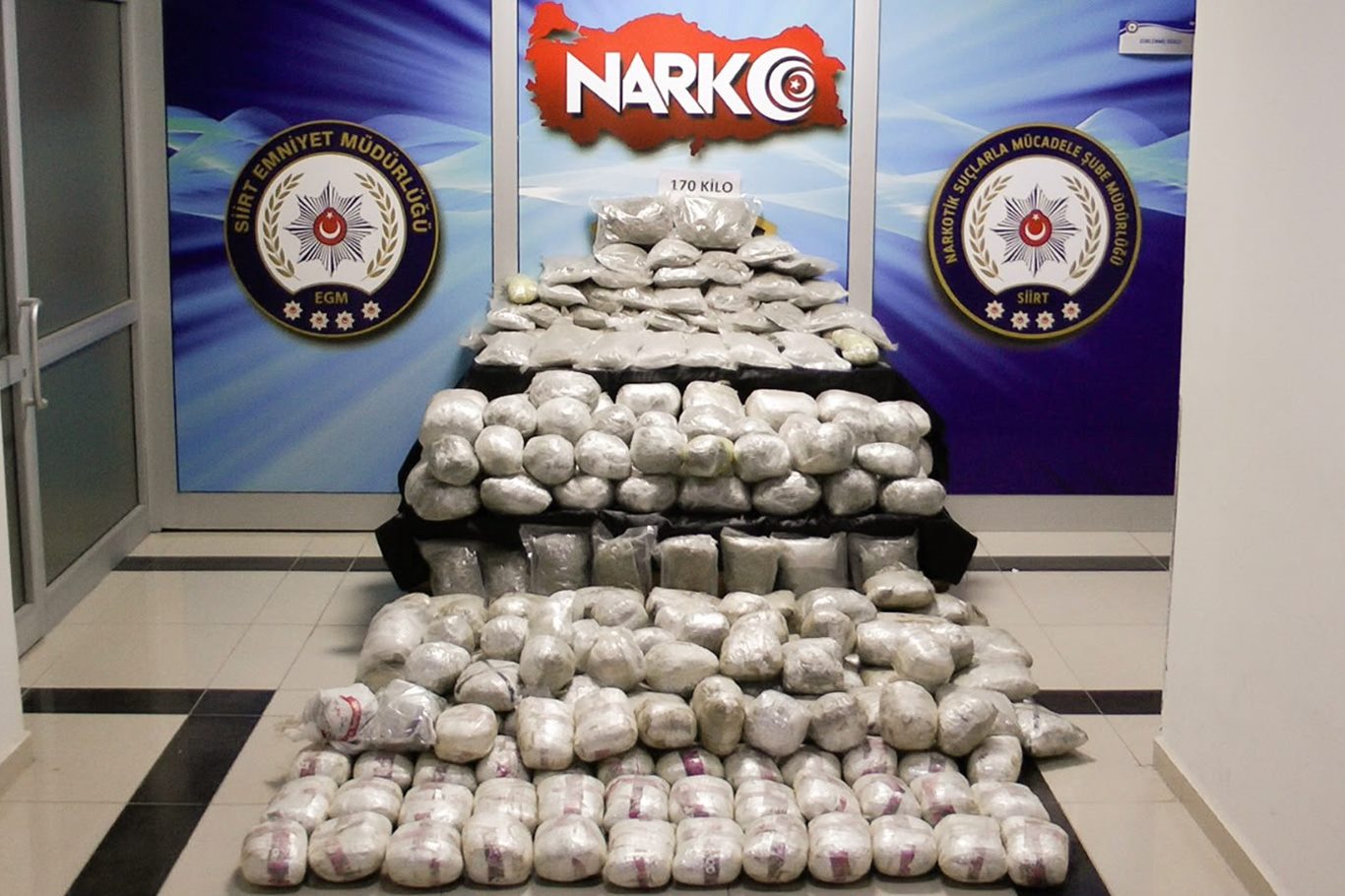 Siirt'te 170 kilogram kubar esrar ele geçirildi: Bir şüpheli tutuklandı