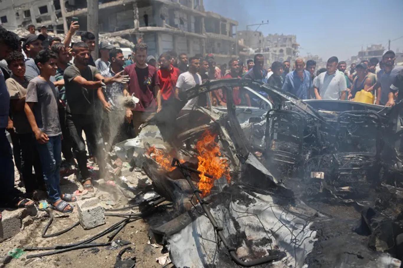 HAMAS: Gazze'ye yönelik saldırılar uluslararası hukuka açık meydan okumadır