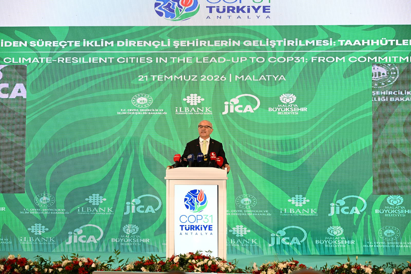 Malatya'da iklim dirençli şehirler toplantısı düzenlendi