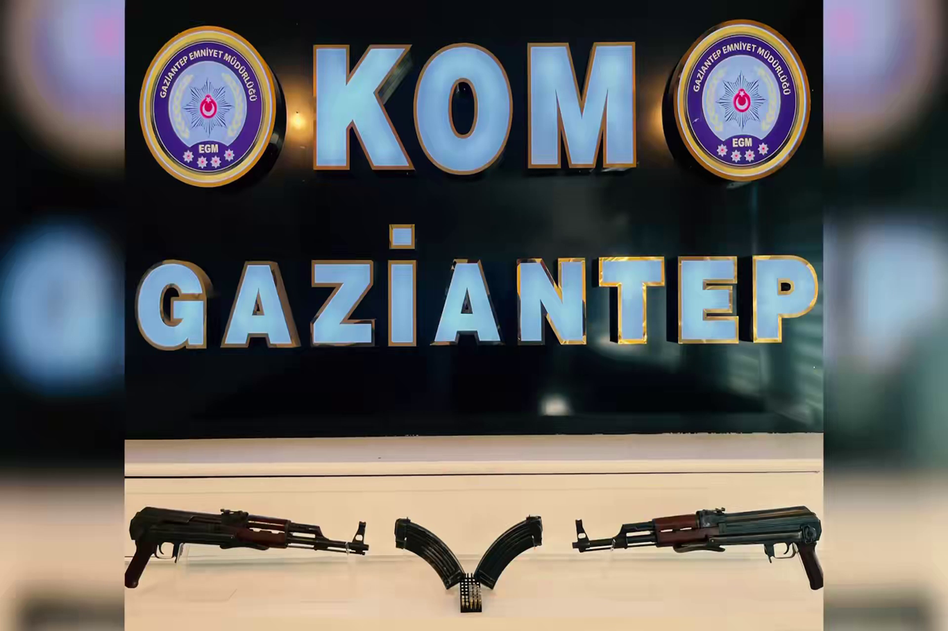 Gaziantep'te silah ve uyuşturucu operasyonu: 2 şüpheli yakalandı
