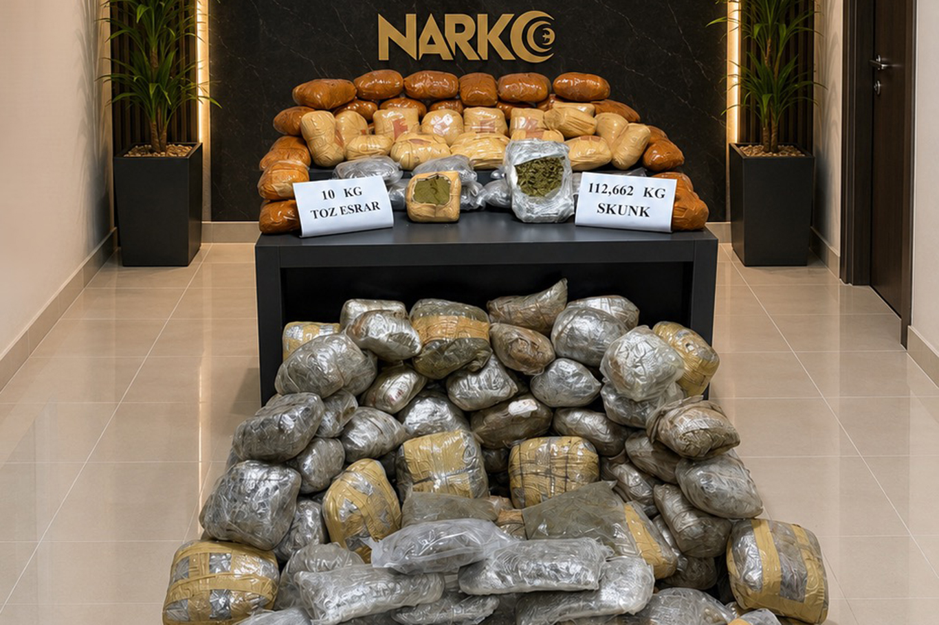 Batman’da 122 kilogramdan fazla uyuşturucu ele geçirildi: 2 tutuklama