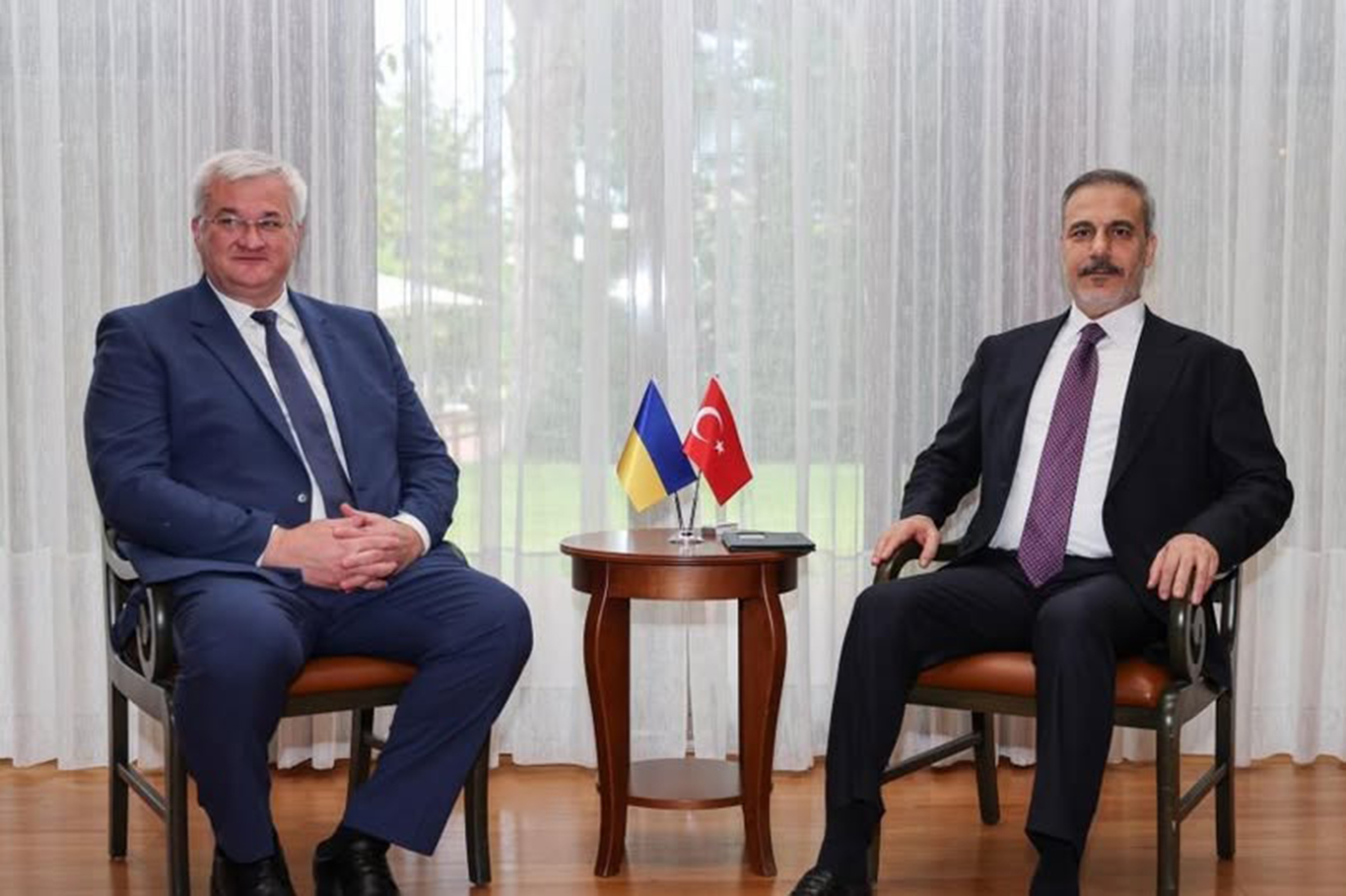 Dışişleri Bakanı Fidan Ukraynalı mevkidaşı Sibiha ile görüştü