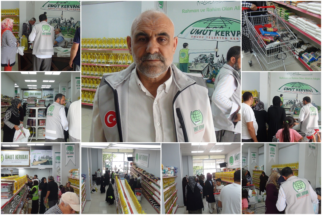 Gaziantep Umut Kervanından ihtiyaç sahiplerine "Sosyal Market" desteği