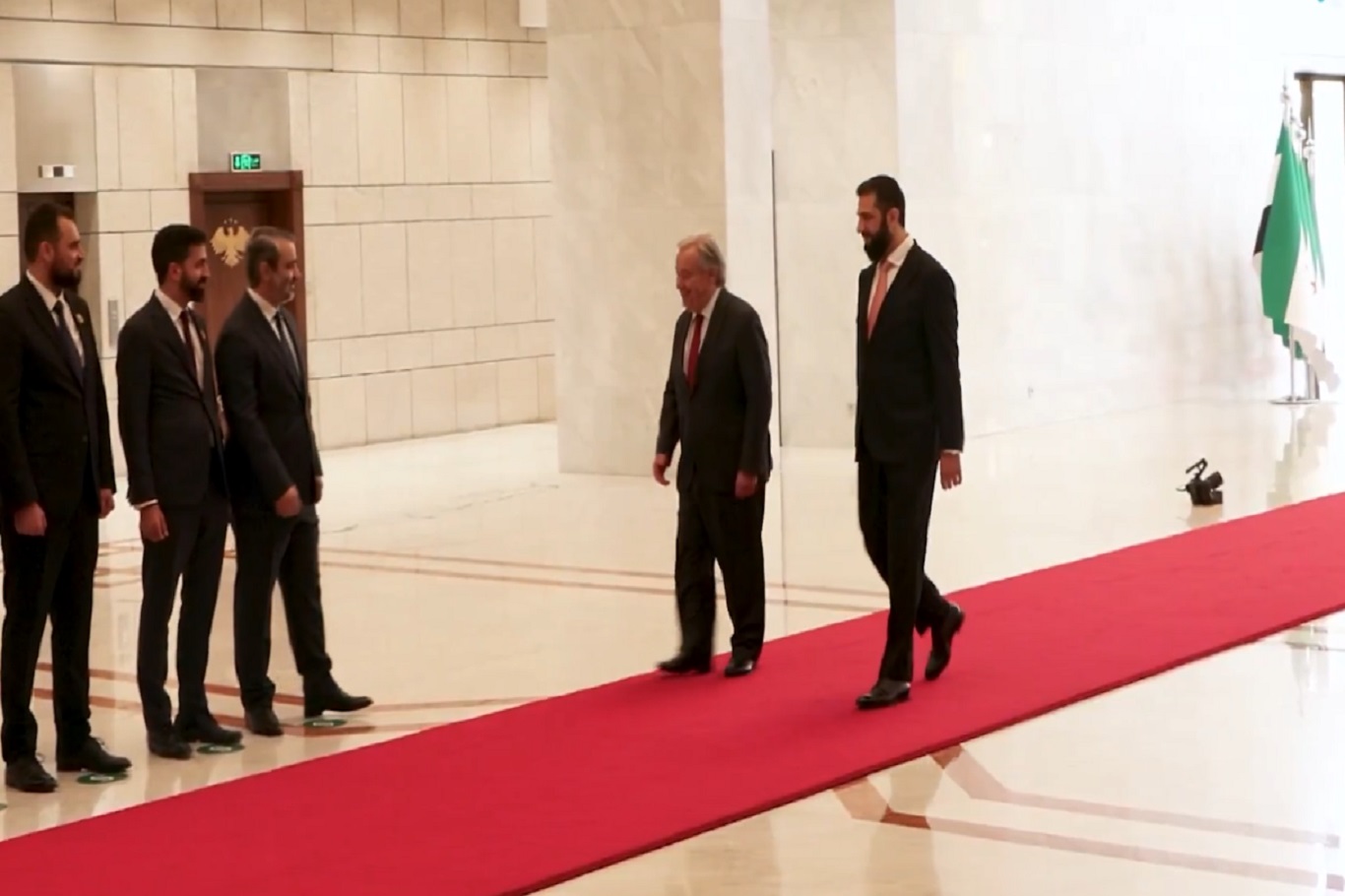 BM Genel Sekreteri Guterres, Esad sonrası ilk kez Şam'da
