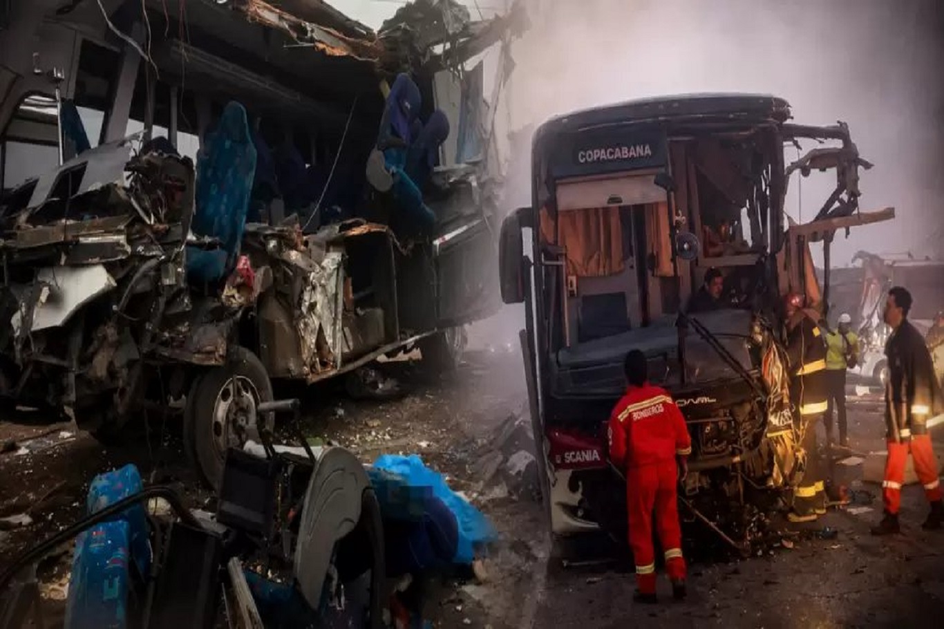 Peru'da iki yolcu otobüsü çarpıştı: 5 ölü, 16 yaralı