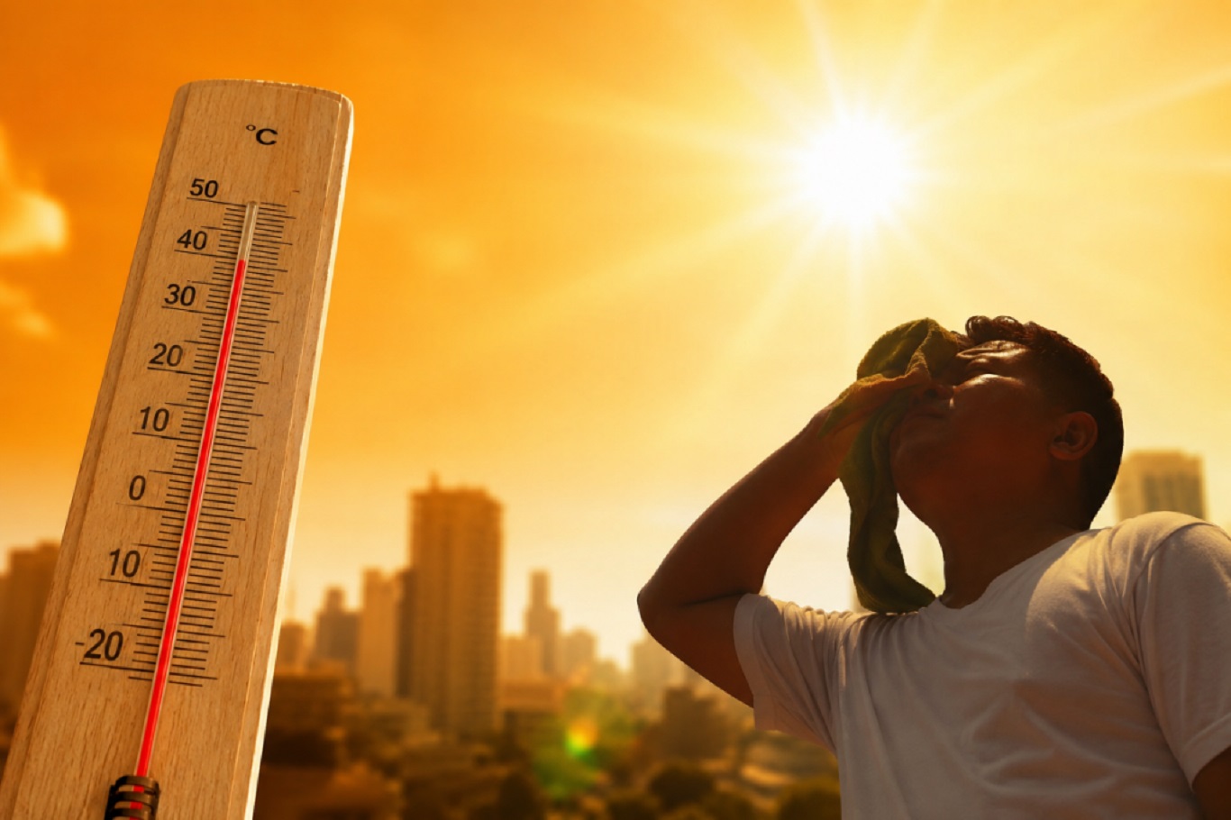 Meteoroloji'den sıcaklık, sağanak ve kuvvetli rüzgâr uyarısı