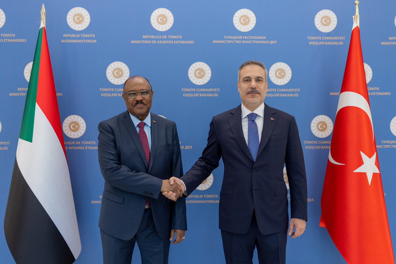 Bakan Fidan, Sudanlı mevkidaşı Muhyiddin Salim ile görüştü