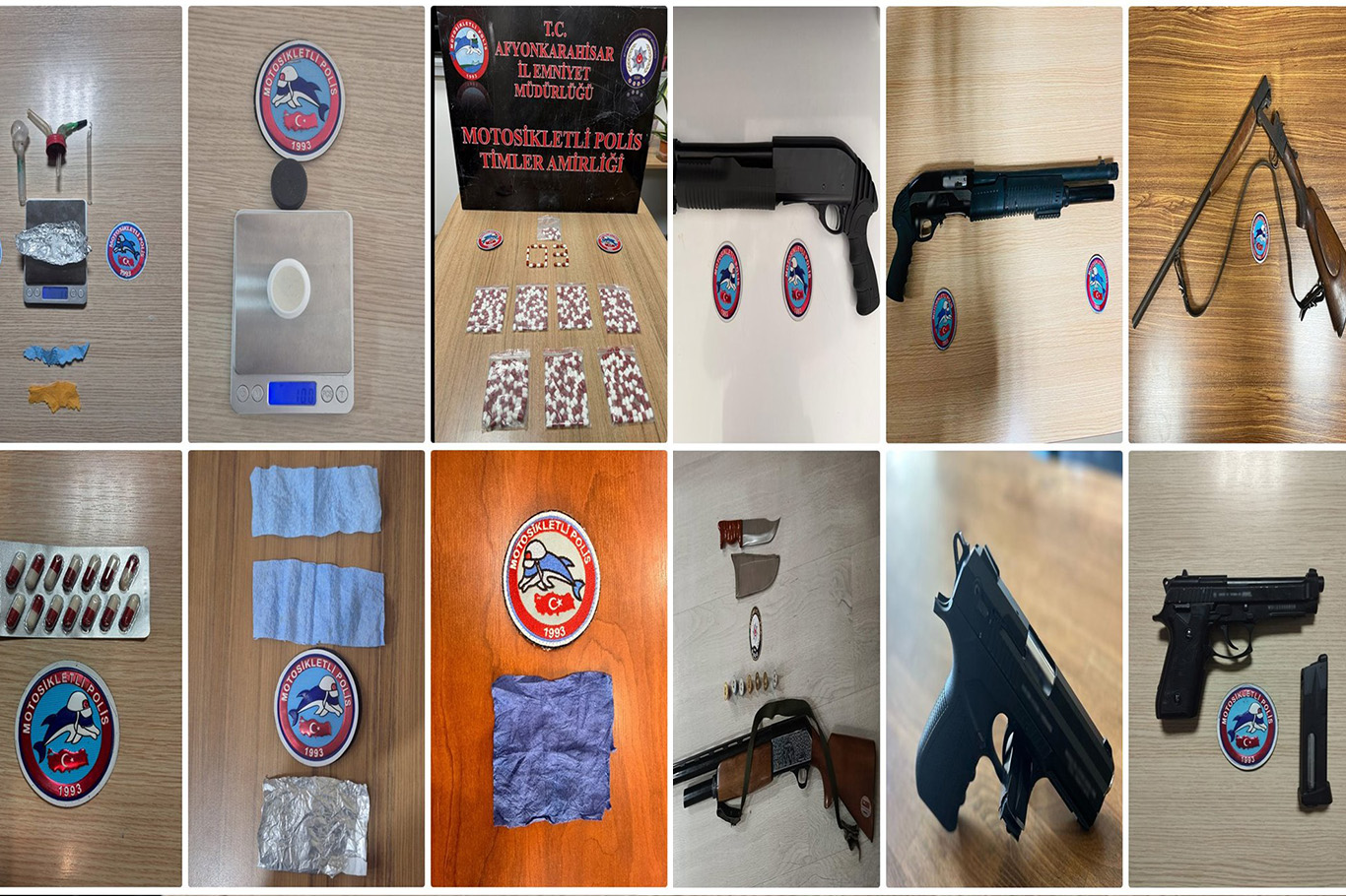 Afyonkarahisar'da bir haftalık denetimlerde 24 aranan şahıs yakalandı
