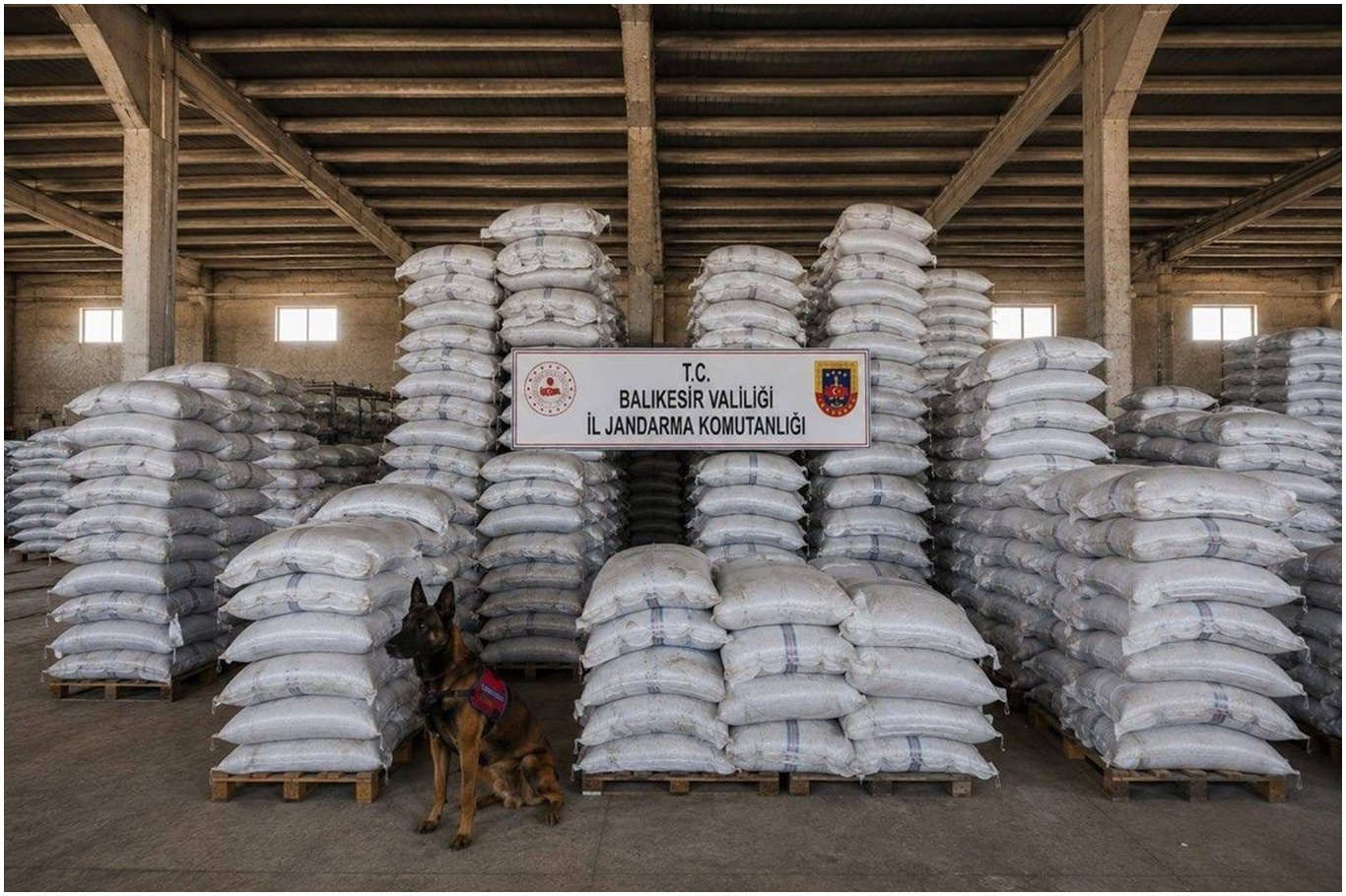 Balıkesir’de 6 ton kaçak çay ele geçirildi