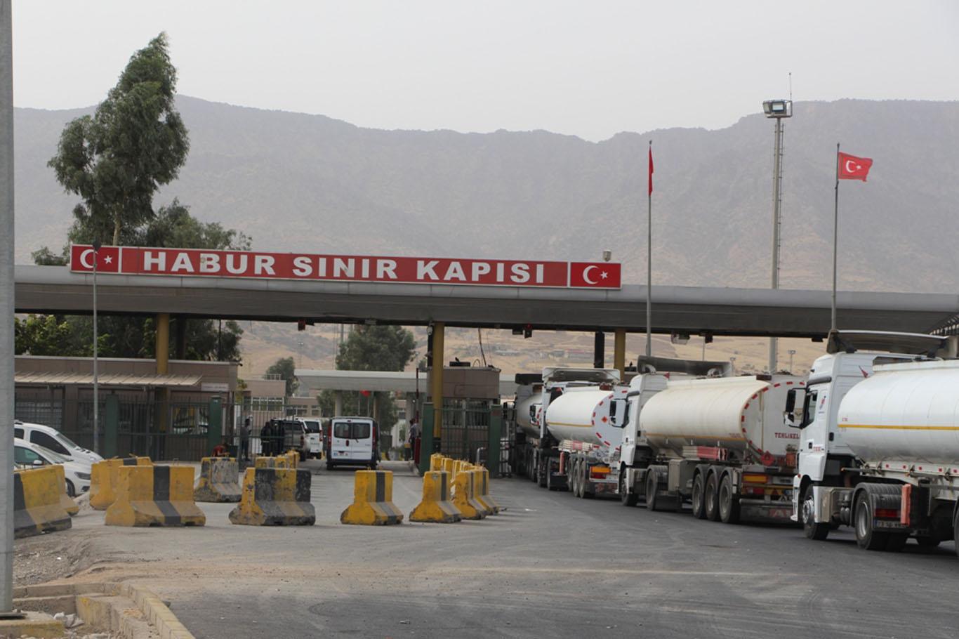 Habur Gümrük Kapısı’ndan bir günde 2 bin 454 tır çıkışı oldu