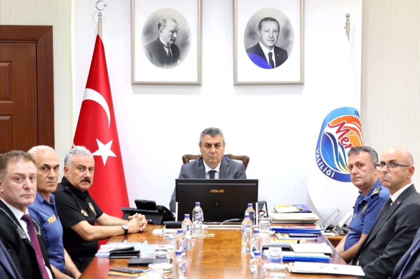 Mersin'de emniyet değerlendirme toplantısı