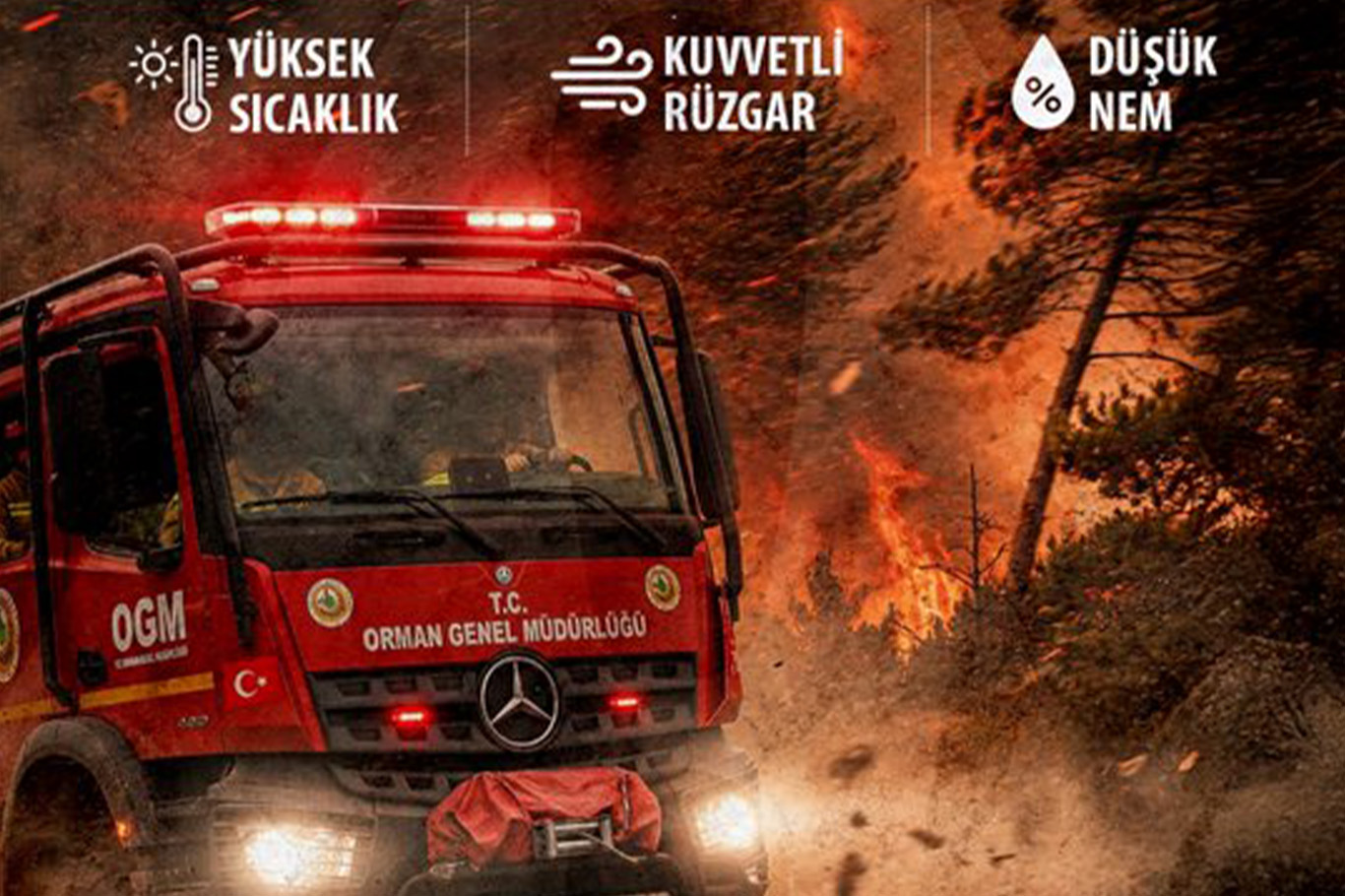 Kırklareli’nde orman yangını riski taşıyan 17 nokta belirlendi